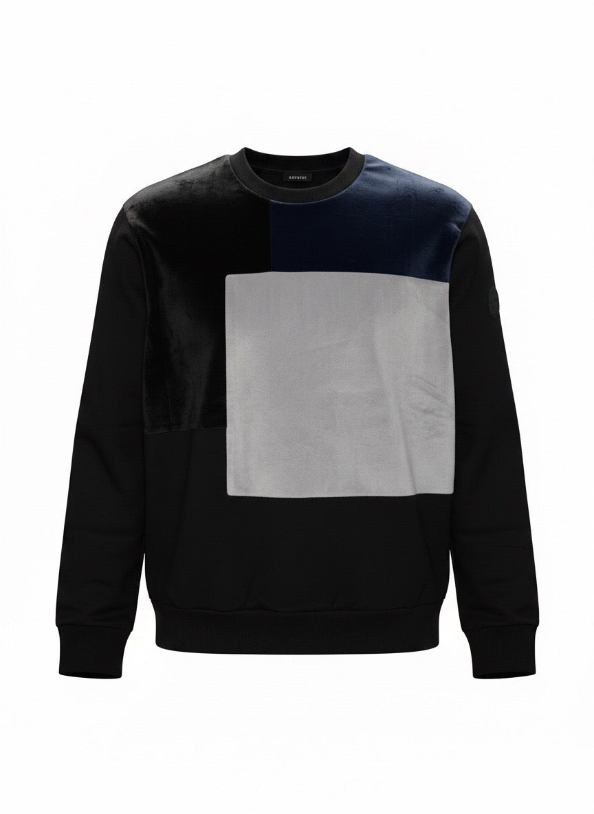 Metallic Tri-Colour Sweatshirt